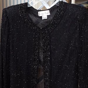 Elegant beaded jacket